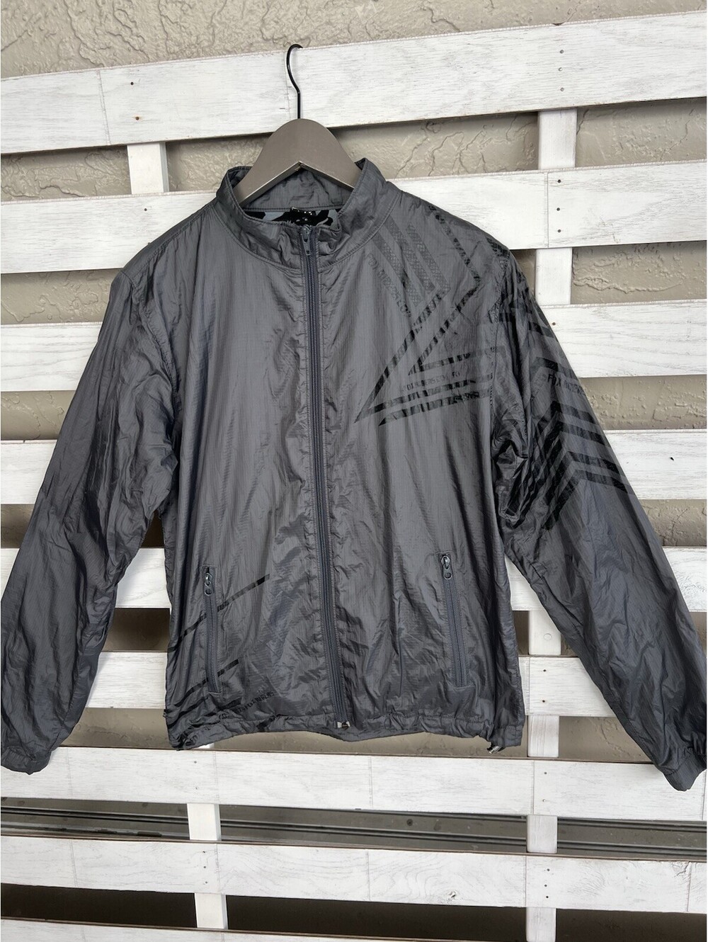 Fox Racing Ridgeway Jacket Grey Black Women’s S Y2K.